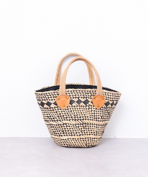 CIAOPANIC TYPY(チャオパニックティピー)の「▽編みカゴバッグ(かごバッグ・レディース・ブラック/ブラウン/オレンジ・ONE SIZE)」の5枚目の写真