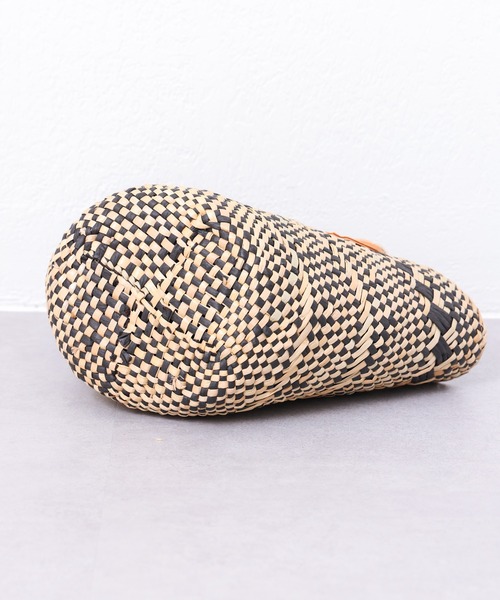 CIAOPANIC TYPY(チャオパニックティピー)の「▽編みカゴバッグ(かごバッグ・レディース・ブラック/ブラウン/オレンジ・ONE SIZE)」の14枚目の写真