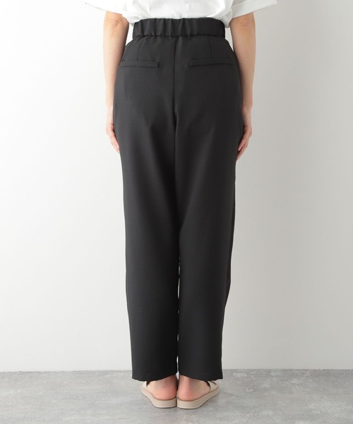 LEPSIM（レプシィム）の「ハイウエストタックパンツ2　277895（その他パンツ・レディース・ブラック/レッド/グレイッシュベージュ・MEDIUM/LARGE）」の9枚目の写真