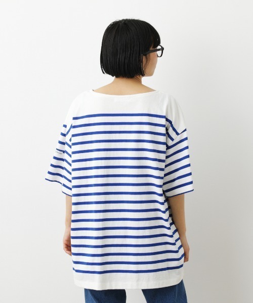RODEO CROWNS WIDE BOWL（ロデオクラウンズワイドボウル）の「バスクボーダーTシャツ（Tシャツ/カットソー・レディース・グリーン系その他/ブルー系その他/ピンク系その他/イエロー系その他・FREE）」の18枚目の写真