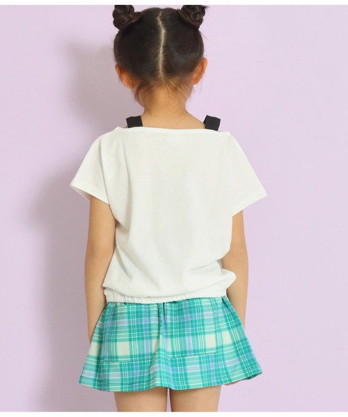 ANAP kids（アナップキッズ）の「重ね着風トップス（Tシャツ/カットソー・キッズ・ピンク/グリーン・130cm/120cm/110cm）」の12枚目の写真