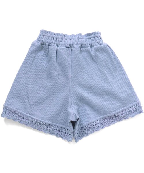 Seraph(セラフ)の「楊柳リラックスショートパンツ(その他パンツ・キッズ・ベージュ/オフホワイト/ブルー・90/100/110/120/80/130/140)」の4枚目の写真