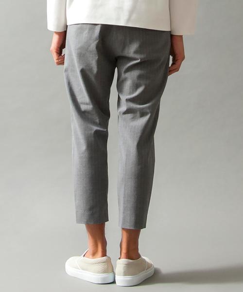 BEAUTY&YOUTH UNITED ARROWS（ビューティーアンドユースユナイテッドアローズ）の「【WEB限定】by ∴ ストライプ テーパード クロップド パンツ（スラックス・メンズ・グレー/ネイビー・SMALL/MEDIUM/LARGE）」の6枚目の写真