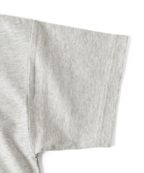 GLAZOS(グラソス)の「天竺・ドロップショルダーBIGカレッジロゴ半袖Tシャツ(Tシャツ/カットソー・キッズ・グリーン/ネイビー/ホワイト系その他・150cm/140cm/170cm/160cm/130cm)」の11枚目の写真