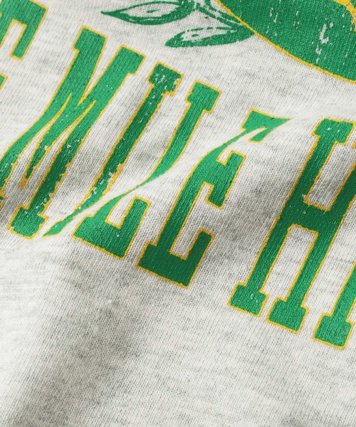 GLAZOS(グラソス)の「天竺・ドロップショルダーBIGカレッジロゴ半袖Tシャツ(Tシャツ/カットソー・キッズ・グリーン/ネイビー/ホワイト系その他・150cm/140cm/170cm/160cm/130cm)」の7枚目の写真