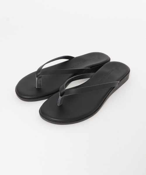 NICOLAS LAINAS(ニコラスライナス)の「NICOLAS LAINAS レザートングサンダル(サンダル・レディース・ブラック/ブラウン/ベージュ系その他・38/37)」の5枚目の写真