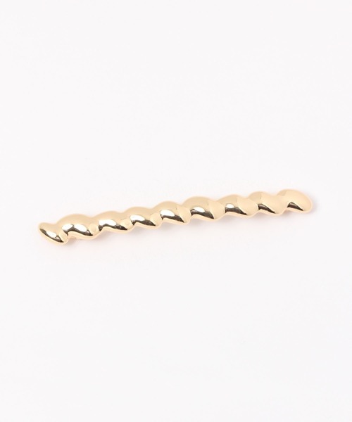 LEPSIM(レプシィム)の「ロングメタルバレッタ 282877(バレッタ/ヘアクリップ・レディース・シルバー/ゴールド/ゴールド系その他・ONE SIZE)」の11枚目の写真