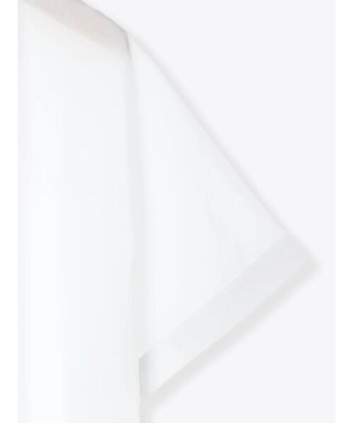 Samansa Mos2 blue(サマンサモスモスブルー)の「ドルマンスキッパーシャツ(シャツ/ブラウス・レディース・オフホワイト/イエロー/ネイビー・フリ-)」の9枚目の写真