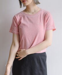 メランジ刺繍ロゴTee