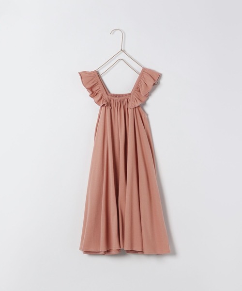 LOWRYS FARM(ローリーズファーム)の「カタフリルカットノースリーブワンピース 299637(ワンピース・キッズ・ピンク/イエロー/ブルー/ボルドー・110cm/120cm/130cm/140cm/150cm)」の9枚目の写真