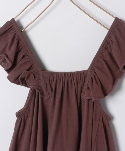 LOWRYS FARM(ローリーズファーム)の「カタフリルカットノースリーブワンピース 299637(ワンピース・キッズ・ピンク/イエロー/ブルー/ボルドー・110cm/120cm/130cm/140cm/150cm)」の11枚目の写真