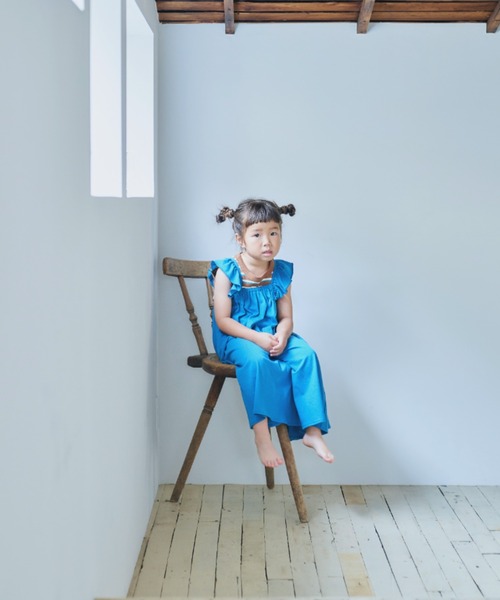 LOWRYS FARM(ローリーズファーム)の「カタフリルカットノースリーブワンピース 299637(ワンピース・キッズ・ピンク/イエロー/ブルー/ボルドー・110cm/120cm/130cm/140cm/150cm)」の21枚目の写真