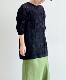 CITEN | ＜CITEN（シテン）＞パターンキリカエスカシガラ ニット(ニット/セーター)