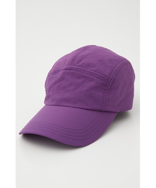 SLY（スライ）の「WATER REPELLENT NYLON CAP ウォーターリペレント 撥水加工 ナイロンキャップ（キャップ・レディース・ブラック/キャメル/パープル・FREE）」の3枚目の写真