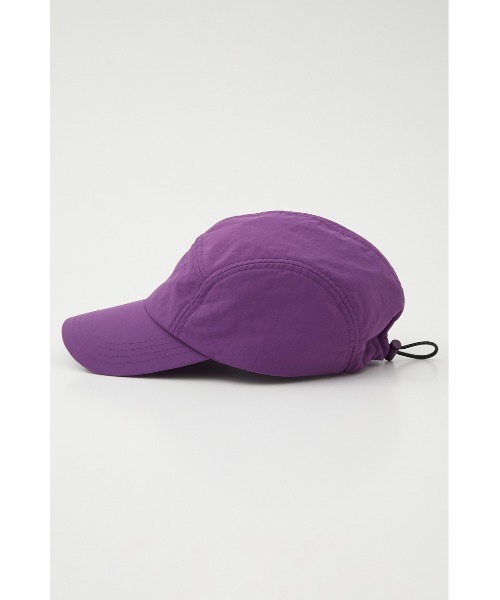 SLY（スライ）の「WATER REPELLENT NYLON CAP ウォーターリペレント 撥水加工 ナイロンキャップ（キャップ・レディース・ブラック/キャメル/パープル・FREE）」の19枚目の写真