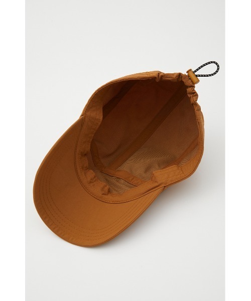 SLY（スライ）の「WATER REPELLENT NYLON CAP ウォーターリペレント 撥水加工 ナイロンキャップ（キャップ・レディース・ブラック/キャメル/パープル・FREE）」の6枚目の写真