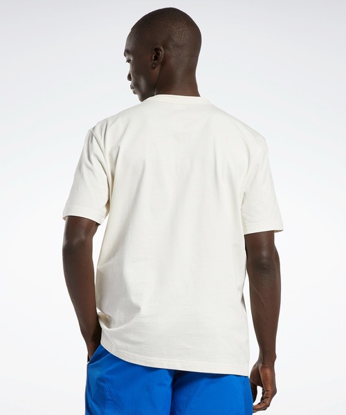 Reebok(リーボック)の「クラシックス スモール ベクター Tシャツ / Classics Small Vector T-Shirt(Tシャツ/カットソー・メンズ・グリーン/ホワイト/ブラック/ブルー/アイボリー/ネイビー/ブラック系その他/ブラウン・XXX-LARGE/XX-LARGE/X-SMALL/LARGE/SMALL/MEDIUM/X-LARGE)」の9枚目の写真