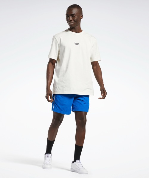 Reebok(リーボック)の「クラシックス スモール ベクター Tシャツ / Classics Small Vector T-Shirt(Tシャツ/カットソー・メンズ・グリーン/ホワイト/ブラック/ブルー/アイボリー/ネイビー/ブラック系その他/ブラウン・XXX-LARGE/XX-LARGE/X-SMALL/LARGE/SMALL/MEDIUM/X-LARGE)」の12枚目の写真