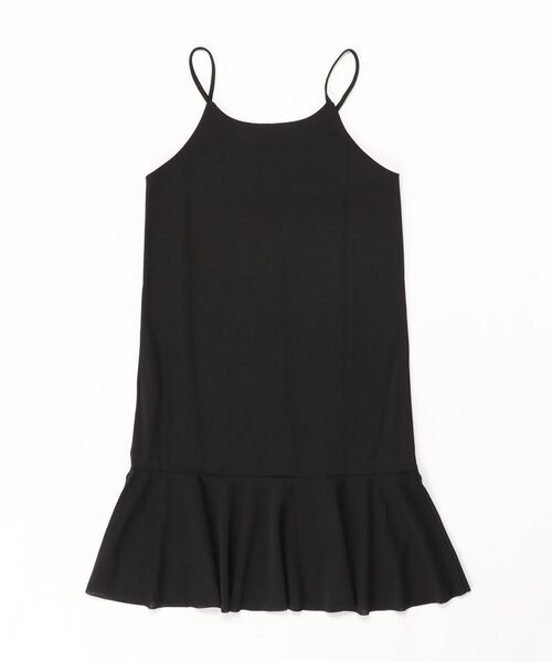 Auntie Rosa(アンティローザ)の「シンプルキャミワンピース(ワンピース・レディース・ブラック・FREE)」の6枚目の写真