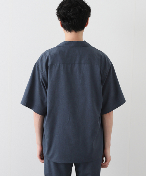 B.C STOCK(ベーセーストック)の「COOLFIBER RELAX SETUP(シャツ/ブラウス・メンズ・ブラック/カーキ/ネイビー/ブラウン/グレー/チャコールグレー/ベージュ・MEDIUM/LARGE)」の17枚目の写真