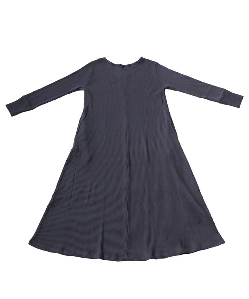 antiqua（アンティカ）の「リブカットソーワンピース（ワンピース・レディース・グリーン/アッシュグレー/オレンジ/ブラック/アイボリー・FREE）」の11枚目の写真