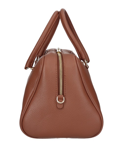 CHRISTIAN VILLA（クリスチャンヴィラ）の「【CHRISTIAN VILLA】レザーボストンバッグ(Q26415)（ボストンバッグ・レディース・ブラウン/ブラック・ALL）」の9枚目の写真