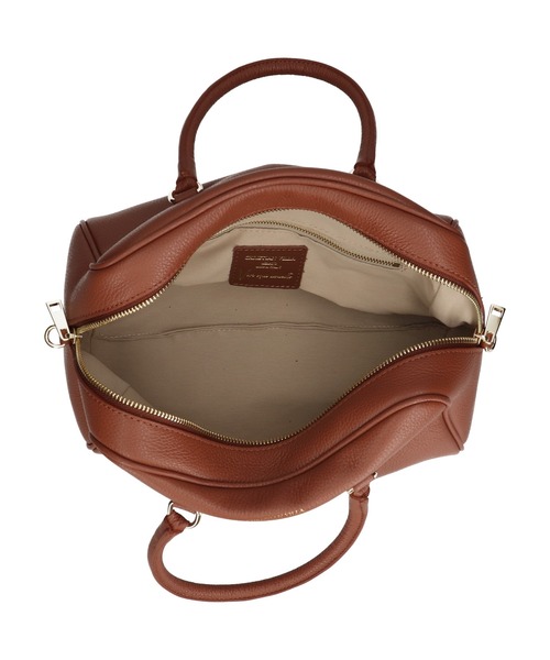 CHRISTIAN VILLA（クリスチャンヴィラ）の「【CHRISTIAN VILLA】レザーボストンバッグ(Q26415)（ボストンバッグ・レディース・ブラウン/ブラック・ALL）」の14枚目の写真