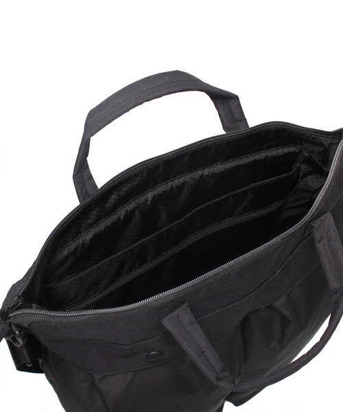 NOTIVE/CANTERA（ノーティブカンテラ）の「[NOTIVE/CANTERA] Helmet bag BUTLER（トートバッグ・メンズ・ブラック/グレー・ONE SIZE）」の11枚目の写真