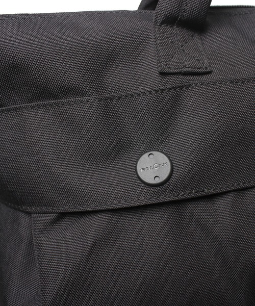 NOTIVE/CANTERA（ノーティブカンテラ）の「[NOTIVE/CANTERA] Helmet bag BUTLER（トートバッグ・メンズ・ブラック/グレー・ONE SIZE）」の5枚目の写真