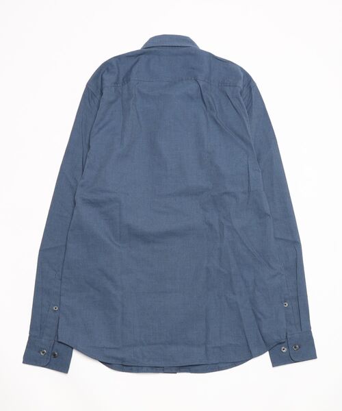 Timberland（ティンバーランド）の「メンズ サトルチェック ライトウェイト フランネル シャツ（シャツ/ブラウス・メンズ・オフホワイト/ダークブルー・SMALL/MEDIUM/LARGE/X-LARGE/XX-LARGE）」の3枚目の写真