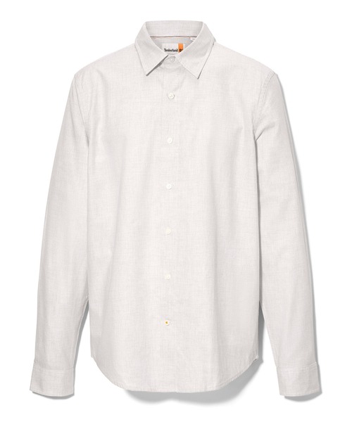 Timberland（ティンバーランド）の「メンズ サトルチェック ライトウェイト フランネル シャツ（シャツ/ブラウス・メンズ・オフホワイト/ダークブルー・SMALL/MEDIUM/LARGE/X-LARGE/XX-LARGE）」の13枚目の写真