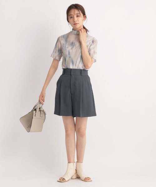 Andemiu（アンデミュウ）の「アブストラクトガラＴ125656（Tシャツ/カットソー・レディース・グレー/ピンク・FREE）」の16枚目の写真