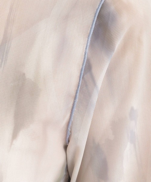 Andemiu（アンデミュウ）の「アブストラクトガラＴ125656（Tシャツ/カットソー・レディース・グレー/ピンク・FREE）」の5枚目の写真