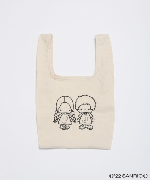 LEPSIM（レプシィム）の「【サンリオキャラクター】ミニマルシェバッグ　297284（エコバッグ/サブバッグ・レディース・ブルー/イエロー/グリーン/レッド/ライトグリーン/アイボリー・ONE SIZE）」の8枚目の写真