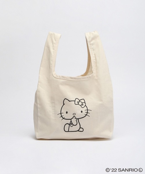 LEPSIM（レプシィム）の「【サンリオキャラクター】ミニマルシェバッグ　297284（エコバッグ/サブバッグ・レディース・ブルー/イエロー/グリーン/レッド/ライトグリーン/アイボリー・ONE SIZE）」の12枚目の写真