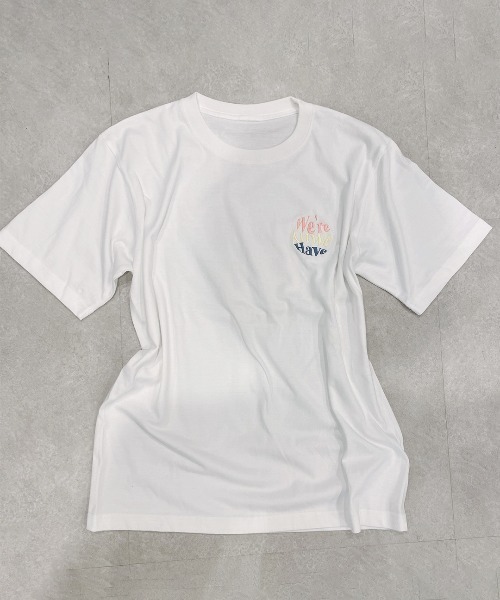 Vicente（ヴィセンテ）の「We’re all we have cotton tee（Tシャツ/カットソー・レディース・ホワイト/ブラック・FREE）」の13枚目の写真