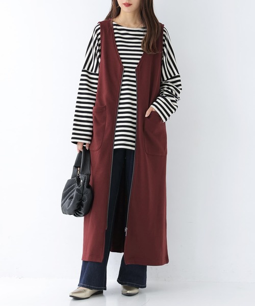 osharewalker（オシャレウォーカー）の「【廃盤】『センタージップ2wayジャンパースカート』（ジャンパースカート・レディース・ブラック/ボルドー/グレイッシュベージュ・1/2）」の3枚目の写真