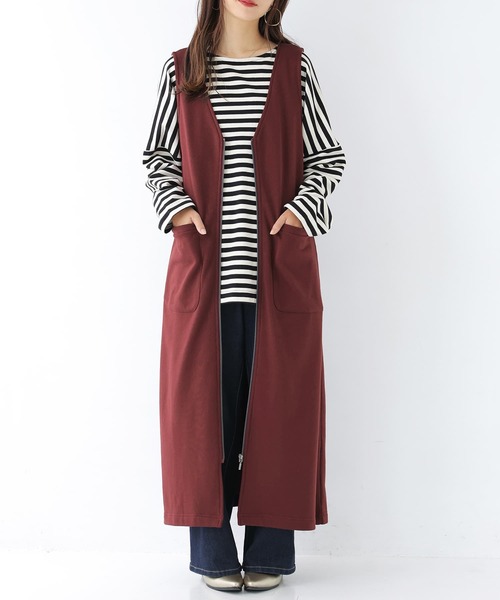 osharewalker（オシャレウォーカー）の「【廃盤】『センタージップ2wayジャンパースカート』（ジャンパースカート・レディース・ブラック/ボルドー/グレイッシュベージュ・1/2）」の17枚目の写真