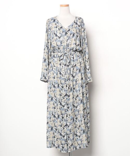 セール ブランド古着 花柄長袖ワンピース ワンピース Kbf ケイビーエフ のファッション通販 Zozoused