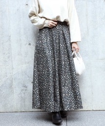 【HONEYSUCKLE ROSE】タックフレアスカート