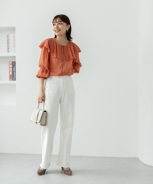 Edit Sheen(エディットシーン)の「クレイ2wayショルダーバッグ(ショルダーバッグ・レディース・ブラック/グリーン/アイボリー・FREE)」の7枚目の写真