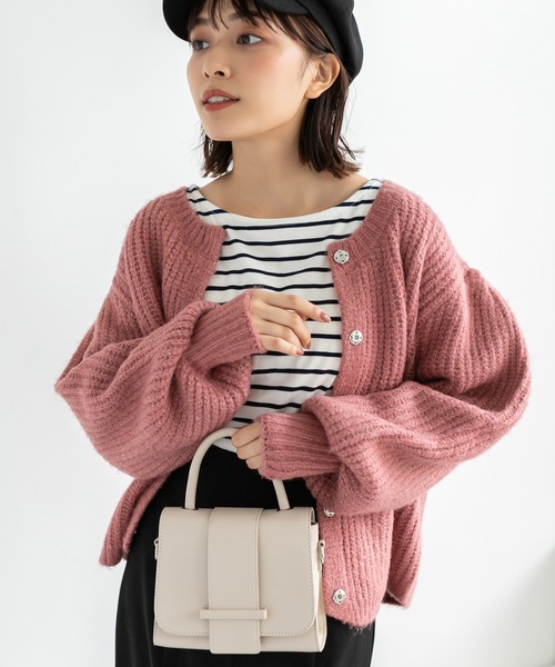 Edit Sheen(エディットシーン)の「クレイ2wayショルダーバッグ(ショルダーバッグ・レディース・ブラック/グリーン/アイボリー・FREE)」の12枚目の写真