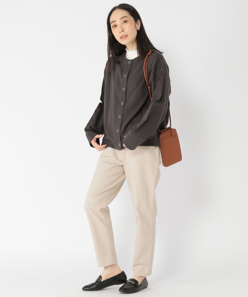 studio CLIP（スタディオクリップ）の「カットカーディガン（カーディガン/ボレロ・レディース・レッド/ブラウン/スモーク・FREE）」の5枚目の写真