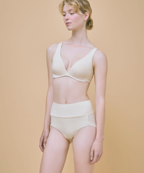 PaennaTop ブラック ブラトップ４枚 WEB限定品 綿混サポートブラ ノンワイヤー ノンワイヤーブラ