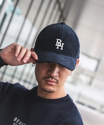 コーデュロイ」に該当するメンズのキャップ（ブルー・ネイビー/青色系