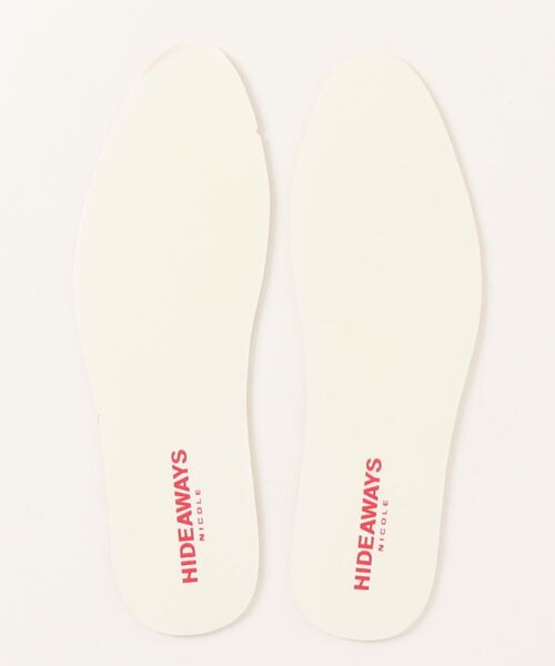 HIDEAWAYS NICOLE（ハイダウェイニコル）の「バンドデザインスニーカー（スニーカー・メンズ・オフホワイト/ブラック・26.5cm/27.5cm/25.5cm）」の4枚目の写真