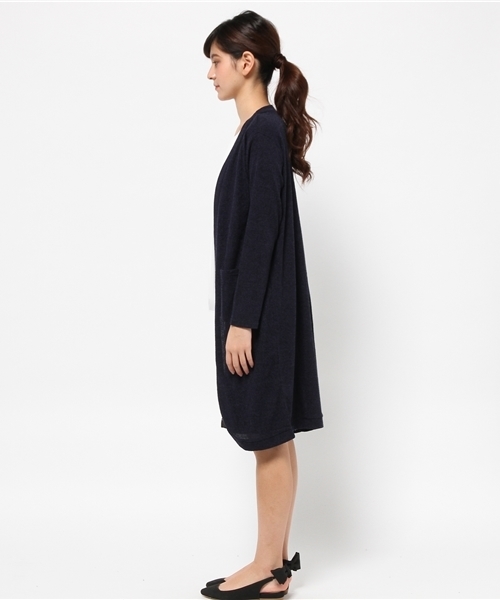 one after another NICE CLAUP（ワンアフターアナザーナイスクラップ）の「【ナイスクラップ】ロングカーディガン（カーディガン/ボレロ・レディース・アイボリー/グレー/ネイビー・FREE）」の5枚目の写真