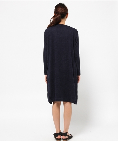 one after another NICE CLAUP（ワンアフターアナザーナイスクラップ）の「【ナイスクラップ】ロングカーディガン（カーディガン/ボレロ・レディース・アイボリー/グレー/ネイビー・FREE）」の6枚目の写真