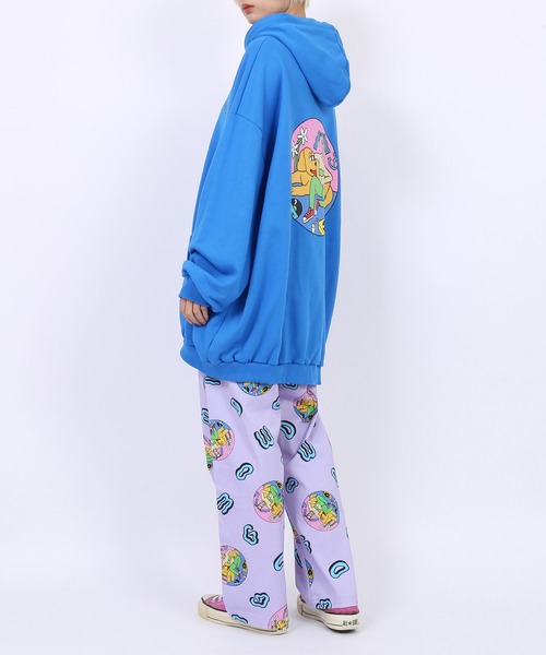 PUNYUS（プニュズ）の「GOODMOODパーカー（パーカー・レディース・ホワイト/ブラック/ブルー・4/3）」の19枚目の写真