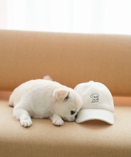 ROPE' PICNIC（ロペピクニック）の「【一部店舗限定】おもちくん×ROPE' PICNIC/刺繍フリースキャップ（キャップ・レディース・ブラウン/ブラック/キナリ・FREE）」の14枚目の写真